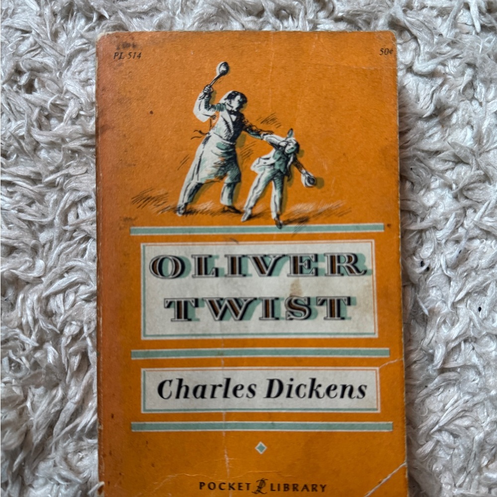 Oliver Twist by Charles Dickens Pocket Library Edition